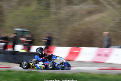 29 & 30/03/2025 : 2ème manche du Championnat du Sud au circuit d’Aigues-Vives (photos Stéphane Agnus) 2025 — karting