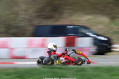 29 & 30/03/2025 : 2ème manche du Championnat du Sud au circuit d’Aigues-Vives (photos Stéphane Agnus) 2025 — karting