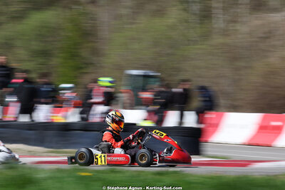 29 & 30/03/2025 : 2ème manche du Championnat du Sud au circuit d’Aigues-Vives (photos Stéphane Agnus) 2025 — karting