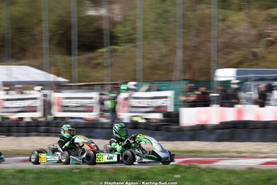 29 & 30/03/2025 : 2ème manche du Championnat du Sud au circuit d’Aigues-Vives (photos Stéphane Agnus) 2025 — karting