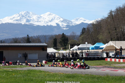 29 & 30/03/2025 : 2ème manche du Championnat du Sud au circuit d’Aigues-Vives (photos Stéphane Agnus) 2025 — karting