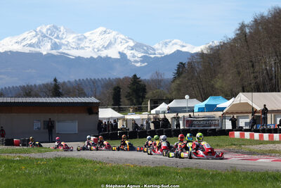 29 & 30/03/2025 : 2ème manche du Championnat du Sud au circuit d’Aigues-Vives (photos Stéphane Agnus) 2025 — karting