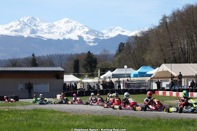 29 & 30/03/2025 : 2ème manche du Championnat du Sud au circuit d’Aigues-Vives (photos Stéphane Agnus) 2025 — karting