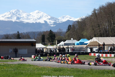 29 & 30/03/2025 : 2ème manche du Championnat du Sud au circuit d’Aigues-Vives (photos Stéphane Agnus) 2025 — karting