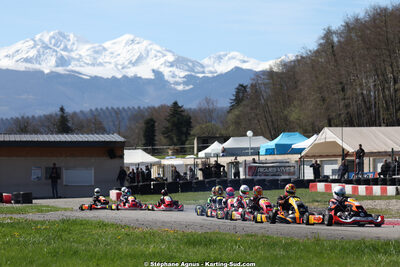 29 & 30/03/2025 : 2ème manche du Championnat du Sud au circuit d’Aigues-Vives (photos Stéphane Agnus) 2025 — karting