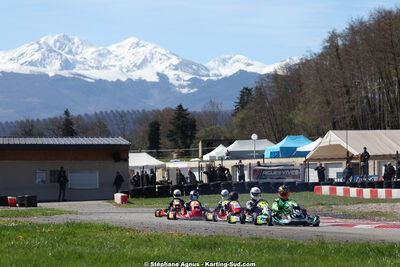 29 & 30/03/2025 : 2ème manche du Championnat du Sud au circuit d’Aigues-Vives (photos Stéphane Agnus) 2025 — karting