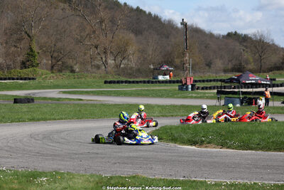 29 & 30/03/2025 : 2ème manche du Championnat du Sud au circuit d’Aigues-Vives (photos Stéphane Agnus) 2025 — karting