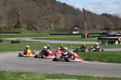 29 & 30/03/2025 : 2ème manche du Championnat du Sud au circuit d’Aigues-Vives (photos Stéphane Agnus) 2025 — karting