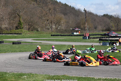 29 & 30/03/2025 : 2ème manche du Championnat du Sud au circuit d’Aigues-Vives (photos Stéphane Agnus) 2025 — karting