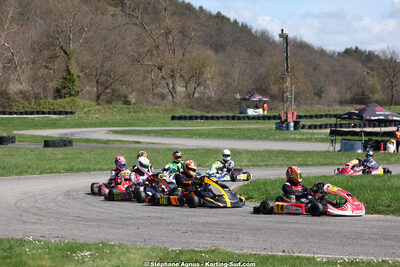 29 & 30/03/2025 : 2ème manche du Championnat du Sud au circuit d’Aigues-Vives (photos Stéphane Agnus) 2025 — karting