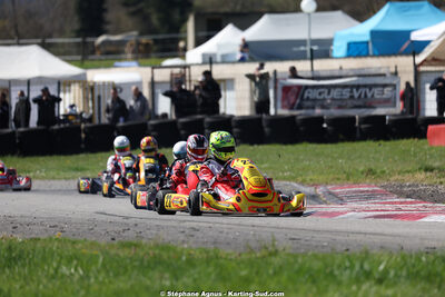 29 & 30/03/2025 : 2ème manche du Championnat du Sud au circuit d’Aigues-Vives (photos Stéphane Agnus) 2025 — karting