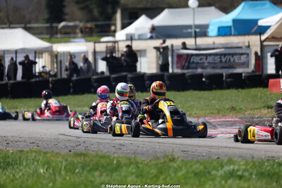 29 & 30/03/2025 : 2ème manche du Championnat du Sud au circuit d’Aigues-Vives (photos Stéphane Agnus) 2025 — karting