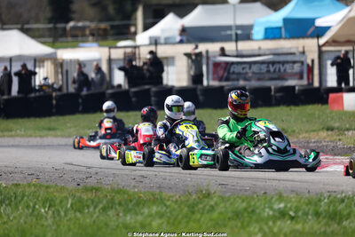 29 & 30/03/2025 : 2ème manche du Championnat du Sud au circuit d’Aigues-Vives (photos Stéphane Agnus) 2025 — karting