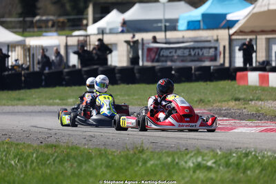 29 & 30/03/2025 : 2ème manche du Championnat du Sud au circuit d’Aigues-Vives (photos Stéphane Agnus) 2025 — karting
