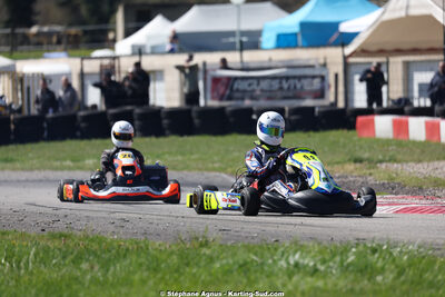 29 & 30/03/2025 : 2ème manche du Championnat du Sud au circuit d’Aigues-Vives (photos Stéphane Agnus) 2025 — karting