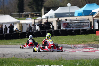 29 & 30/03/2025 : 2ème manche du Championnat du Sud au circuit d’Aigues-Vives (photos Stéphane Agnus) 2025 — karting