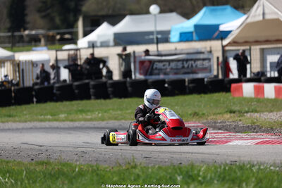 29 & 30/03/2025 : 2ème manche du Championnat du Sud au circuit d’Aigues-Vives (photos Stéphane Agnus) 2025 — karting