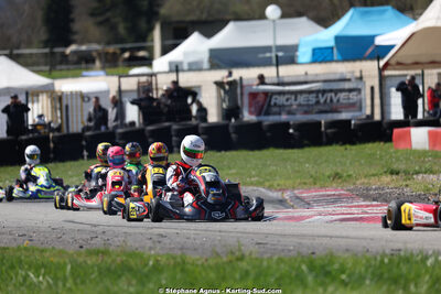 29 & 30/03/2025 : 2ème manche du Championnat du Sud au circuit d’Aigues-Vives (photos Stéphane Agnus) 2025 — karting