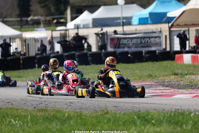 29 & 30/03/2025 : 2ème manche du Championnat du Sud au circuit d’Aigues-Vives (photos Stéphane Agnus) 2025 — karting