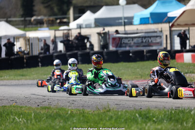 29 & 30/03/2025 : 2ème manche du Championnat du Sud au circuit d’Aigues-Vives (photos Stéphane Agnus) 2025 — karting