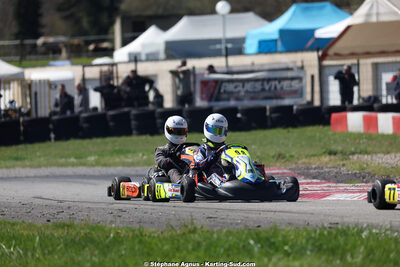 29 & 30/03/2025 : 2ème manche du Championnat du Sud au circuit d’Aigues-Vives (photos Stéphane Agnus) 2025 — karting