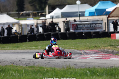 29 & 30/03/2025 : 2ème manche du Championnat du Sud au circuit d’Aigues-Vives (photos Stéphane Agnus) 2025 — karting