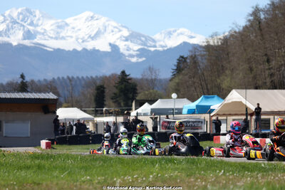 29 & 30/03/2025 : 2ème manche du Championnat du Sud au circuit d’Aigues-Vives (photos Stéphane Agnus) 2025 — karting