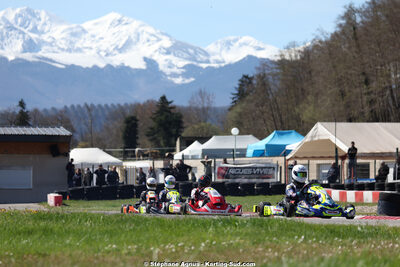 29 & 30/03/2025 : 2ème manche du Championnat du Sud au circuit d’Aigues-Vives (photos Stéphane Agnus) 2025 — karting