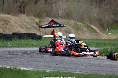 29 & 30/03/2025 : 2ème manche du Championnat du Sud au circuit d’Aigues-Vives (photos Stéphane Agnus) 2025 — karting