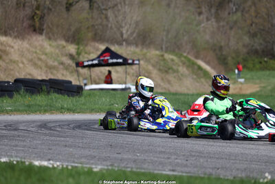 29 & 30/03/2025 : 2ème manche du Championnat du Sud au circuit d’Aigues-Vives (photos Stéphane Agnus) 2025 — karting