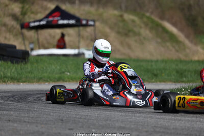 29 & 30/03/2025 : 2ème manche du Championnat du Sud au circuit d’Aigues-Vives (photos Stéphane Agnus) 2025 — karting