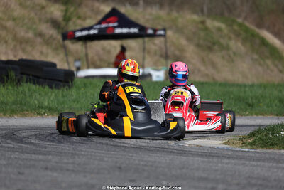 29 & 30/03/2025 : 2ème manche du Championnat du Sud au circuit d’Aigues-Vives (photos Stéphane Agnus) 2025 — karting
