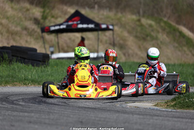 29 & 30/03/2025 : 2ème manche du Championnat du Sud au circuit d’Aigues-Vives (photos Stéphane Agnus) 2025 — karting
