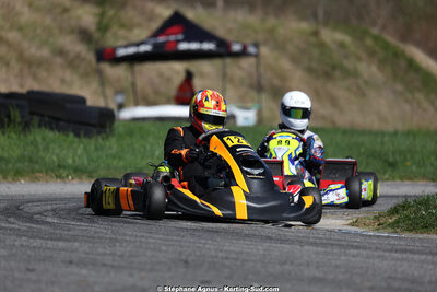 29 & 30/03/2025 : 2ème manche du Championnat du Sud au circuit d’Aigues-Vives (photos Stéphane Agnus) 2025 — karting