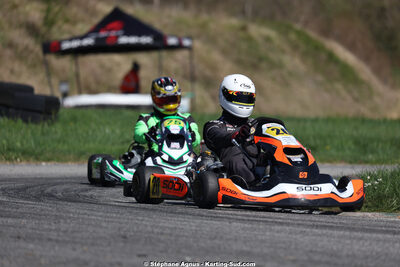 29 & 30/03/2025 : 2ème manche du Championnat du Sud au circuit d’Aigues-Vives (photos Stéphane Agnus) 2025 — karting