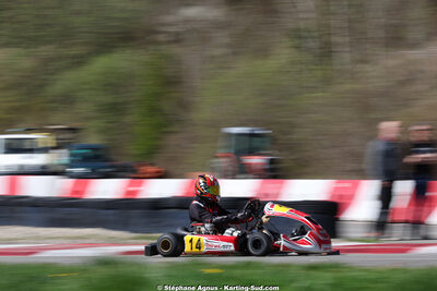 29 & 30/03/2025 : 2ème manche du Championnat du Sud au circuit d’Aigues-Vives (photos Stéphane Agnus) 2025 — karting