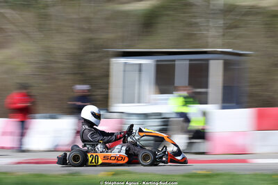 29 & 30/03/2025 : 2ème manche du Championnat du Sud au circuit d’Aigues-Vives (photos Stéphane Agnus) 2025 — karting