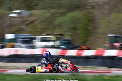 29 & 30/03/2025 : 2ème manche du Championnat du Sud au circuit d’Aigues-Vives (photos Stéphane Agnus) 2025 — karting