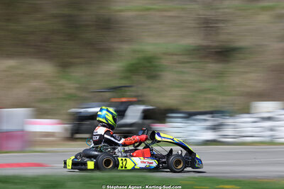 29 & 30/03/2025 : 2ème manche du Championnat du Sud au circuit d’Aigues-Vives (photos Stéphane Agnus) 2025 — karting