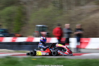 29 & 30/03/2025 : 2ème manche du Championnat du Sud au circuit d’Aigues-Vives (photos Stéphane Agnus) 2025 — karting