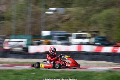 29 & 30/03/2025 : 2ème manche du Championnat du Sud au circuit d’Aigues-Vives (photos Stéphane Agnus) 2025 — karting