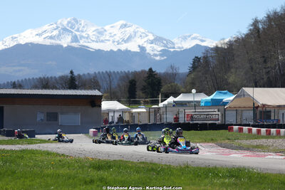 29 & 30/03/2025 : 2ème manche du Championnat du Sud au circuit d’Aigues-Vives (photos Stéphane Agnus) 2025 — karting