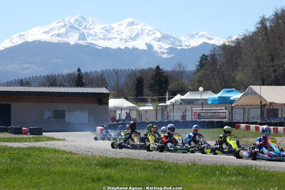 29 & 30/03/2025 : 2ème manche du Championnat du Sud au circuit d’Aigues-Vives (photos Stéphane Agnus) 2025 — karting
