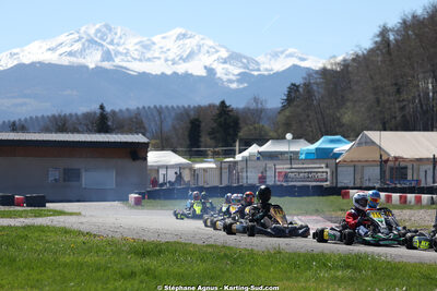 29 & 30/03/2025 : 2ème manche du Championnat du Sud au circuit d’Aigues-Vives (photos Stéphane Agnus) 2025 — karting