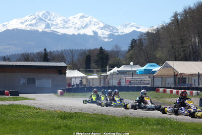 29 & 30/03/2025 : 2ème manche du Championnat du Sud au circuit d’Aigues-Vives (photos Stéphane Agnus) 2025 — karting