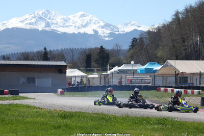 29 & 30/03/2025 : 2ème manche du Championnat du Sud au circuit d’Aigues-Vives (photos Stéphane Agnus) 2025 — karting