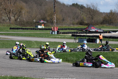 29 & 30/03/2025 : 2ème manche du Championnat du Sud au circuit d’Aigues-Vives (photos Stéphane Agnus) 2025 — karting