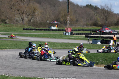 29 & 30/03/2025 : 2ème manche du Championnat du Sud au circuit d’Aigues-Vives (photos Stéphane Agnus) 2025 — karting