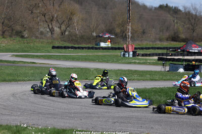 29 & 30/03/2025 : 2ème manche du Championnat du Sud au circuit d’Aigues-Vives (photos Stéphane Agnus) 2025 — karting