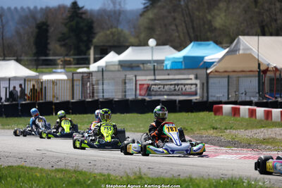 29 & 30/03/2025 : 2ème manche du Championnat du Sud au circuit d’Aigues-Vives (photos Stéphane Agnus) 2025 — karting